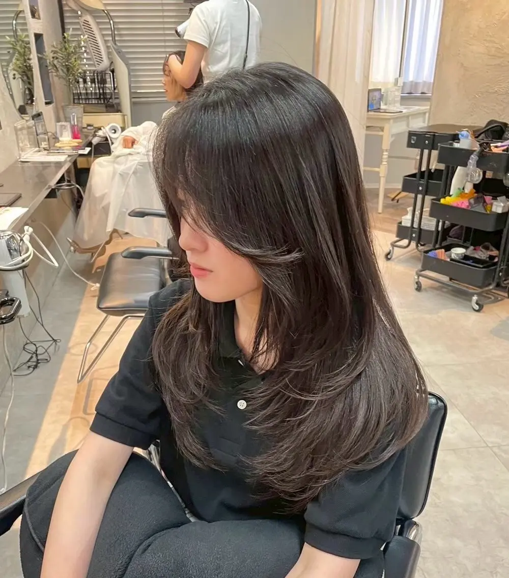 💄ご新規様限定💄カラー➕オージュア2ステップトリートメント #くすみカラー#ベージュカラー#赤み無しカラーの写真