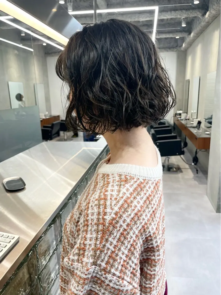 ショート カラー カット トリートメント 華 /ショート/ボブのヘアスタイル