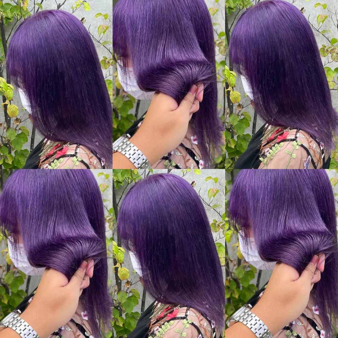 ミディアム ヘアカラー トリートメント ヘアセット 柔らかカラー/ 縮毛矯正YUTO🧋のヘアスタイル