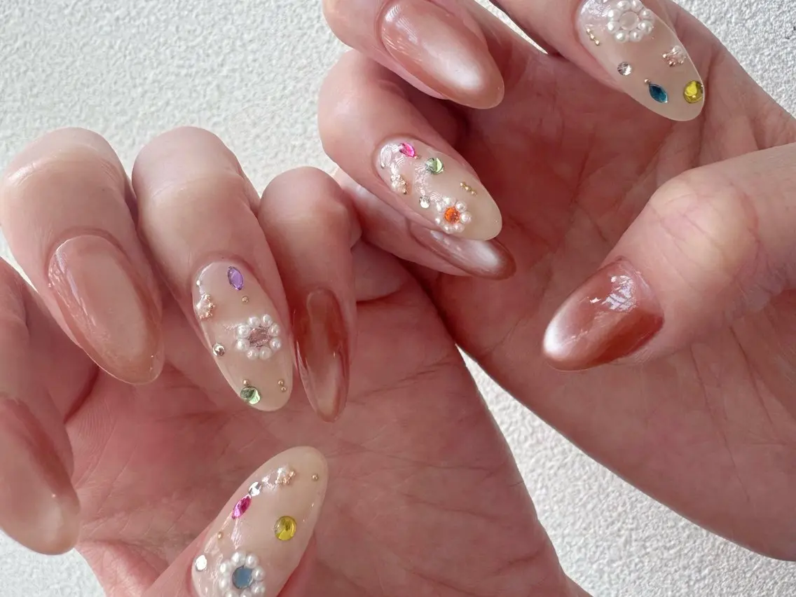 ネイル ハンドネイル Bio nail 【miyuu】のネイルデザイン