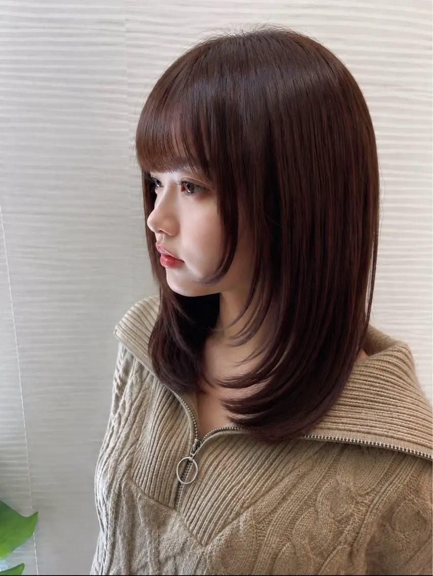 【期間限定価格】🍃似合わせカット＋艶カラー🍃の写真