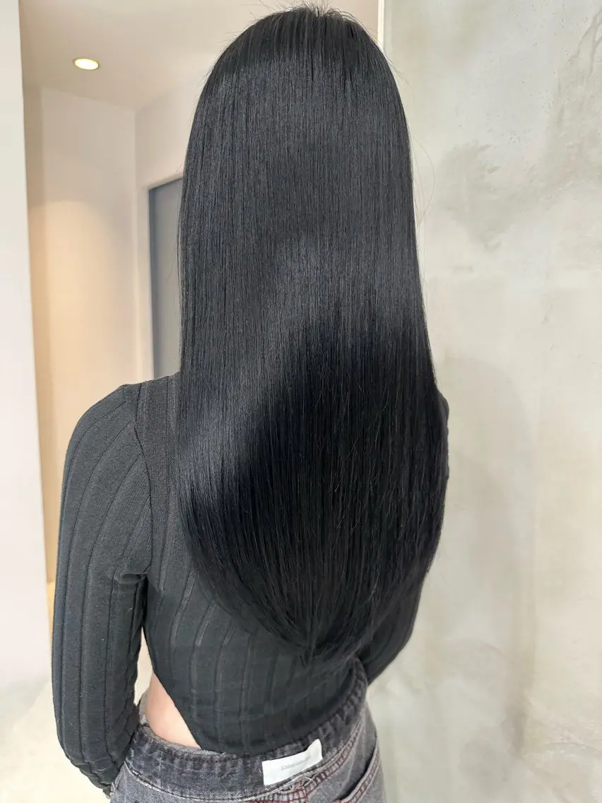 ロング カット トリートメント 爆美女製造機 レイヤーのプロのヘアスタイル
