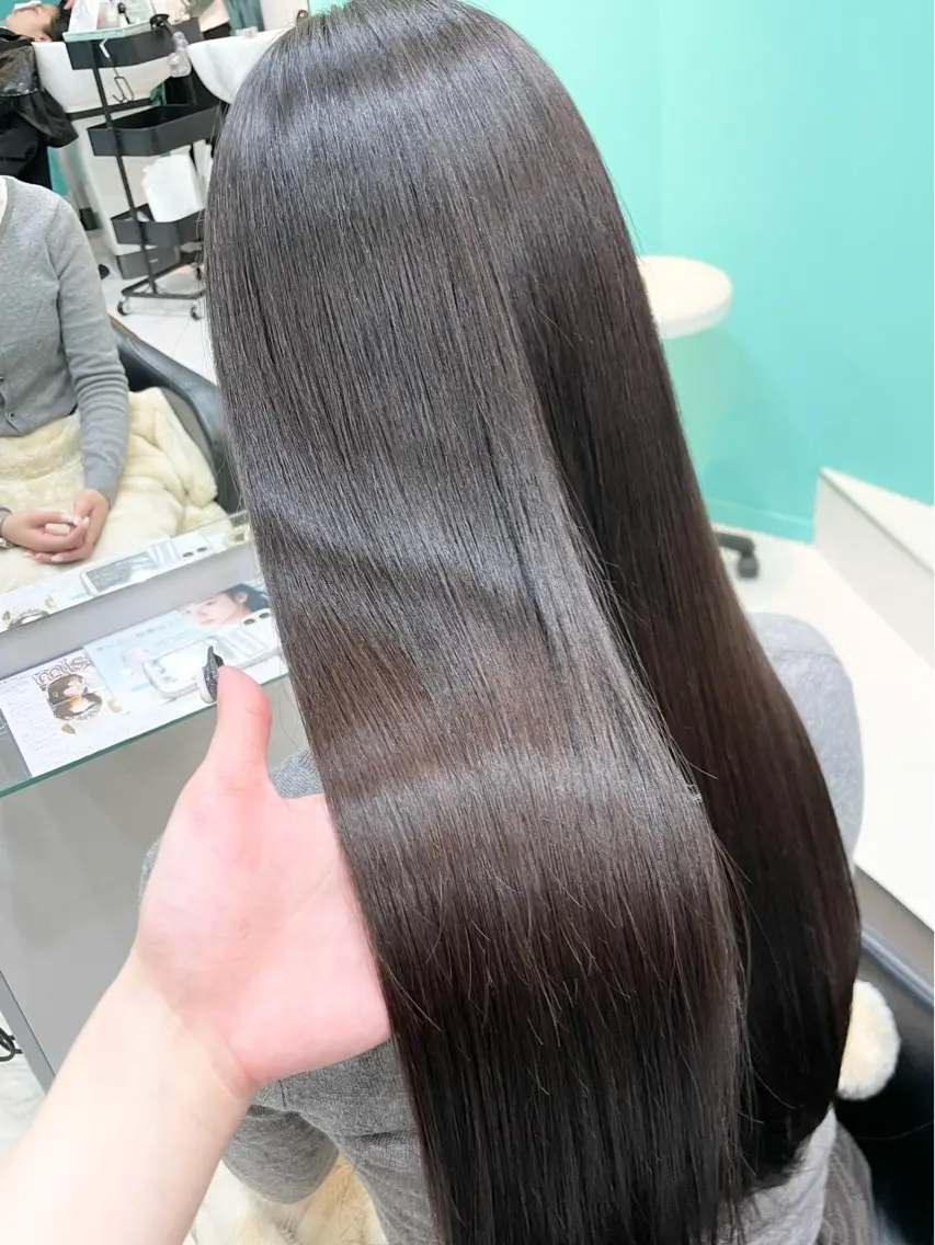 ロング 髪質改善 トリートメント トリートメント デザインカラー/ ボブ/Natsukiのヘアスタイル