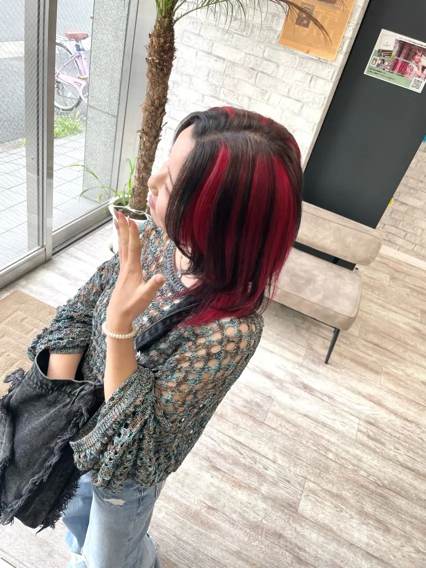 ショート カラー 🐚🧸 MAKI 🧸🐚のヘアスタイル