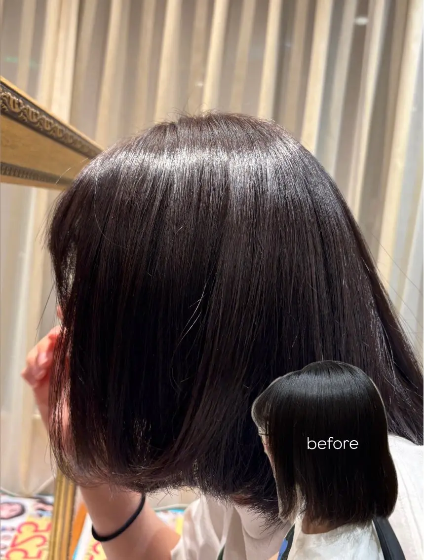 カラー 透明感カラー グレージュ ヘアカラー Lita4F ミユウ🌻のヘアスタイル