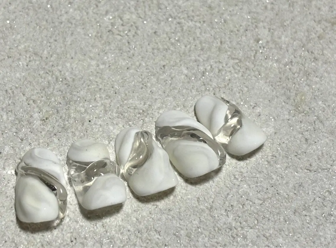 シンプルニュアンスコース💅オフなしの写真