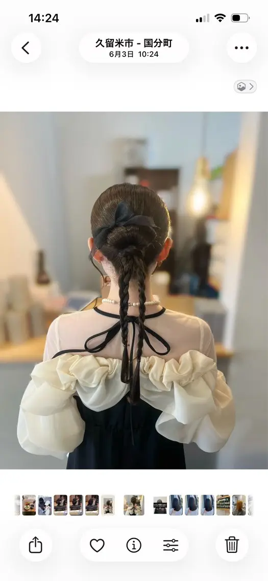ヘアアレンジ 🎀韓国レイヤー/ 🫧透明感カラーのヘアスタイル