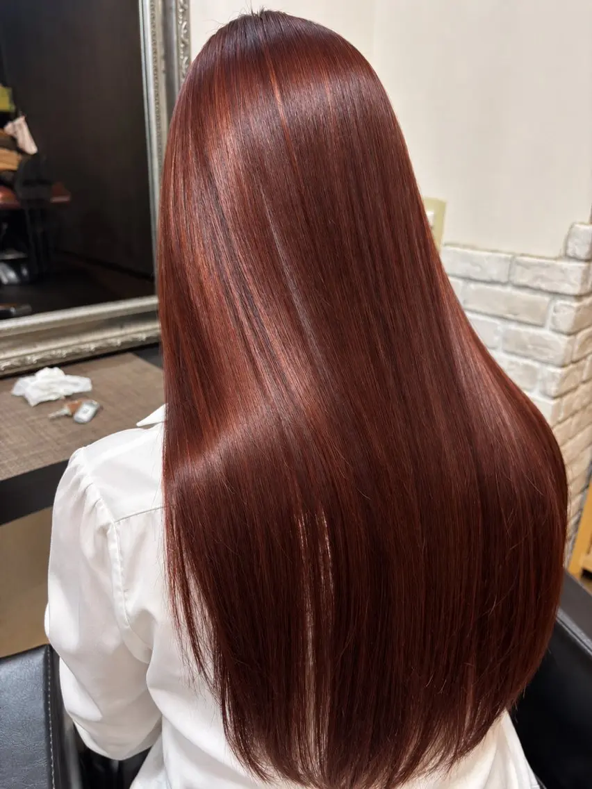 ロング カット ヘアカラー トリートメント 名駅★シールエクステ ☆ブリーチ★加藤のヘアスタイル
