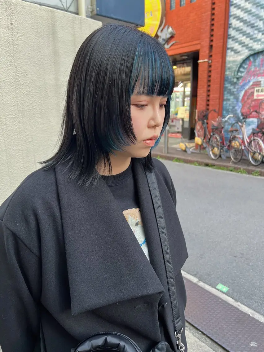 ショート カット ヘアカラー トリートメント スダユーヤ 💫推しカラーウルフのヘアスタイル