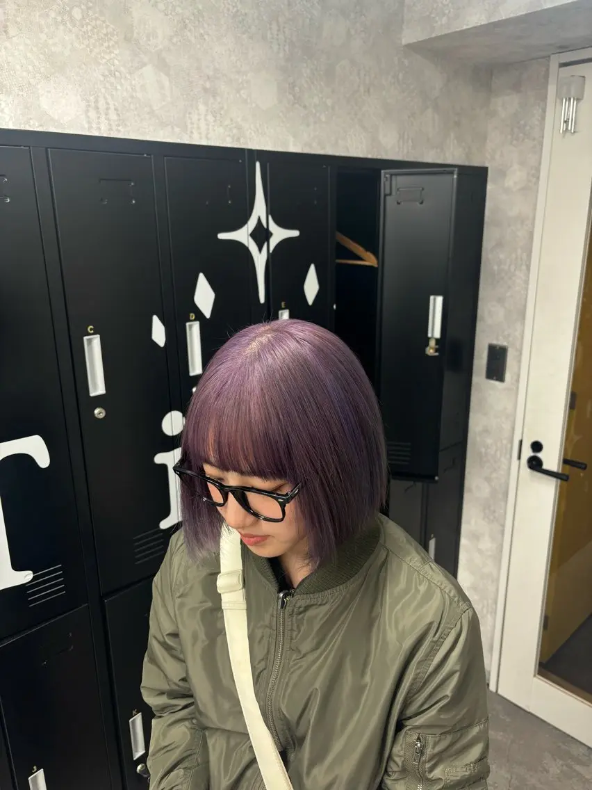カラー ギャル/ハイトーン 特化/ルイヤのヘアスタイル