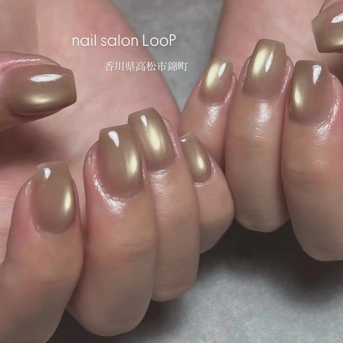 ネイル ハンドネイル LooP riho / nuanceのネイルデザイン