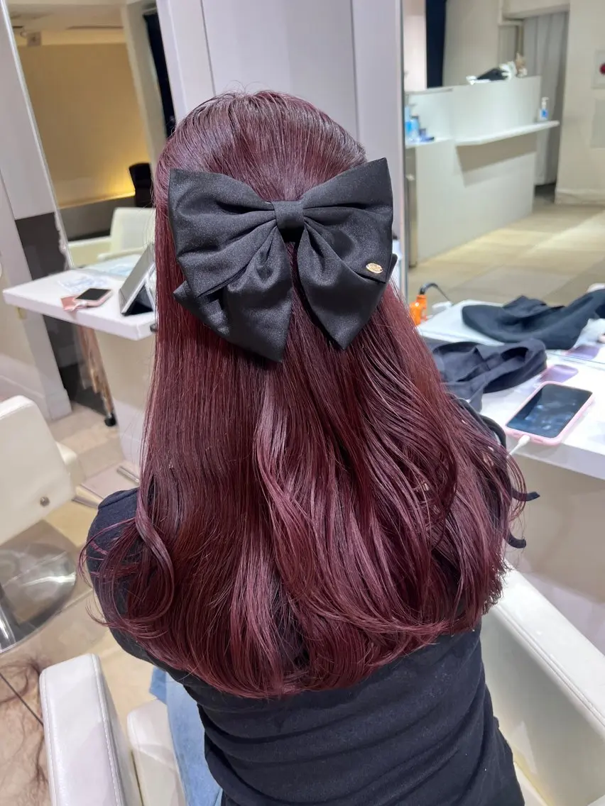 ロング 大村 恋美のヘアスタイル