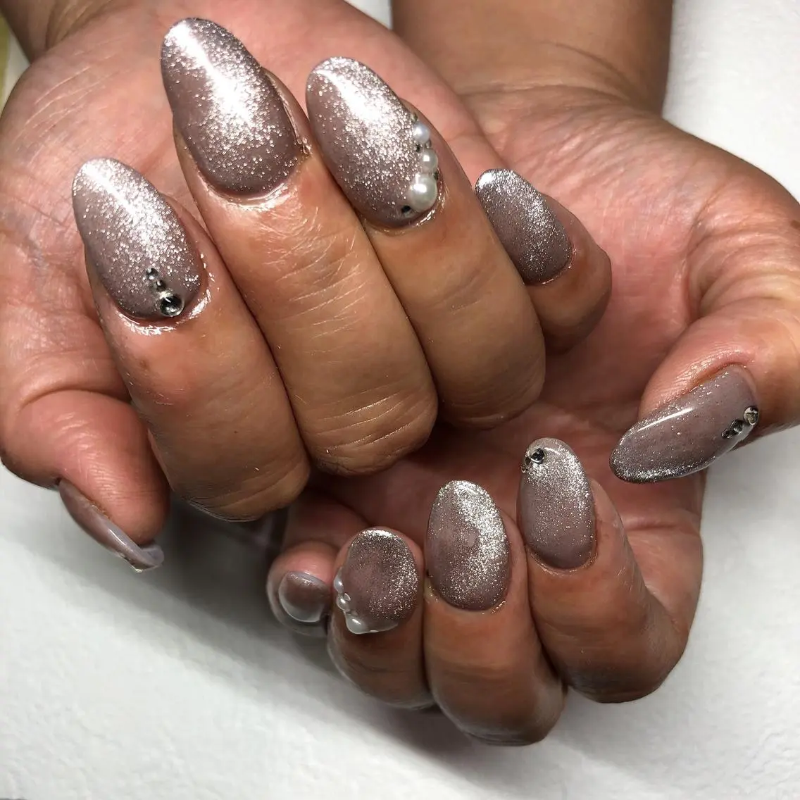 ネイル ジェルネイル マグネットネイル スカルプネイル M_ nail salonのネイルデザイン