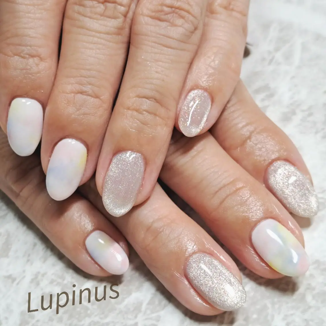 ネイル ニュアンスネイル Lupinus ルピナスのネイルデザイン