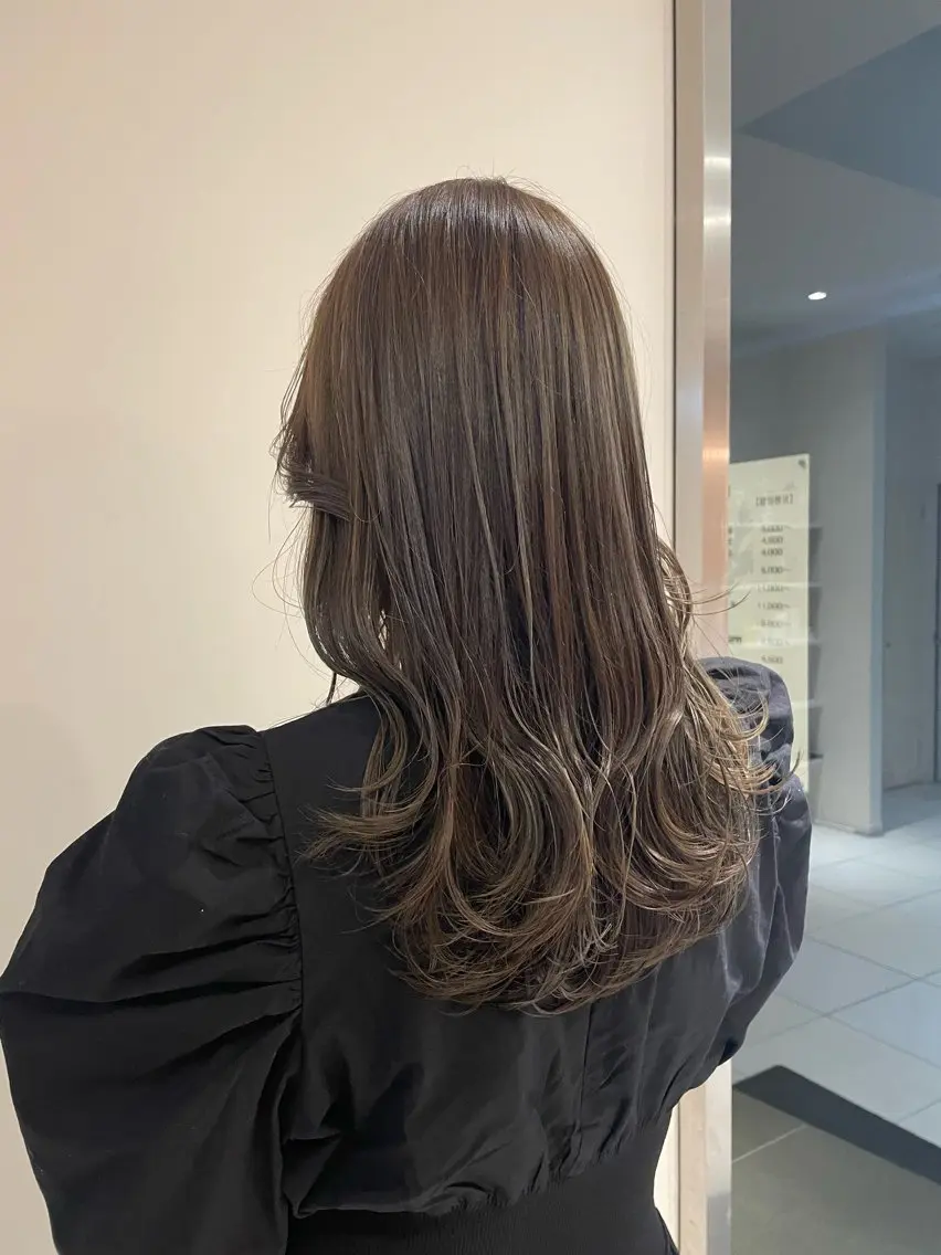 ✨ブリーチなしツヤカラー✨の写真
