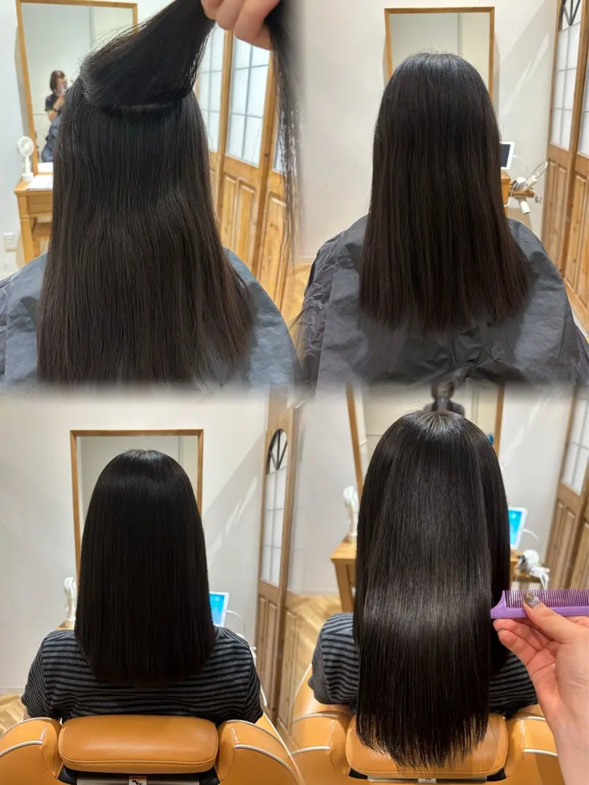 カット✂️+縮毛矯正🪄の写真