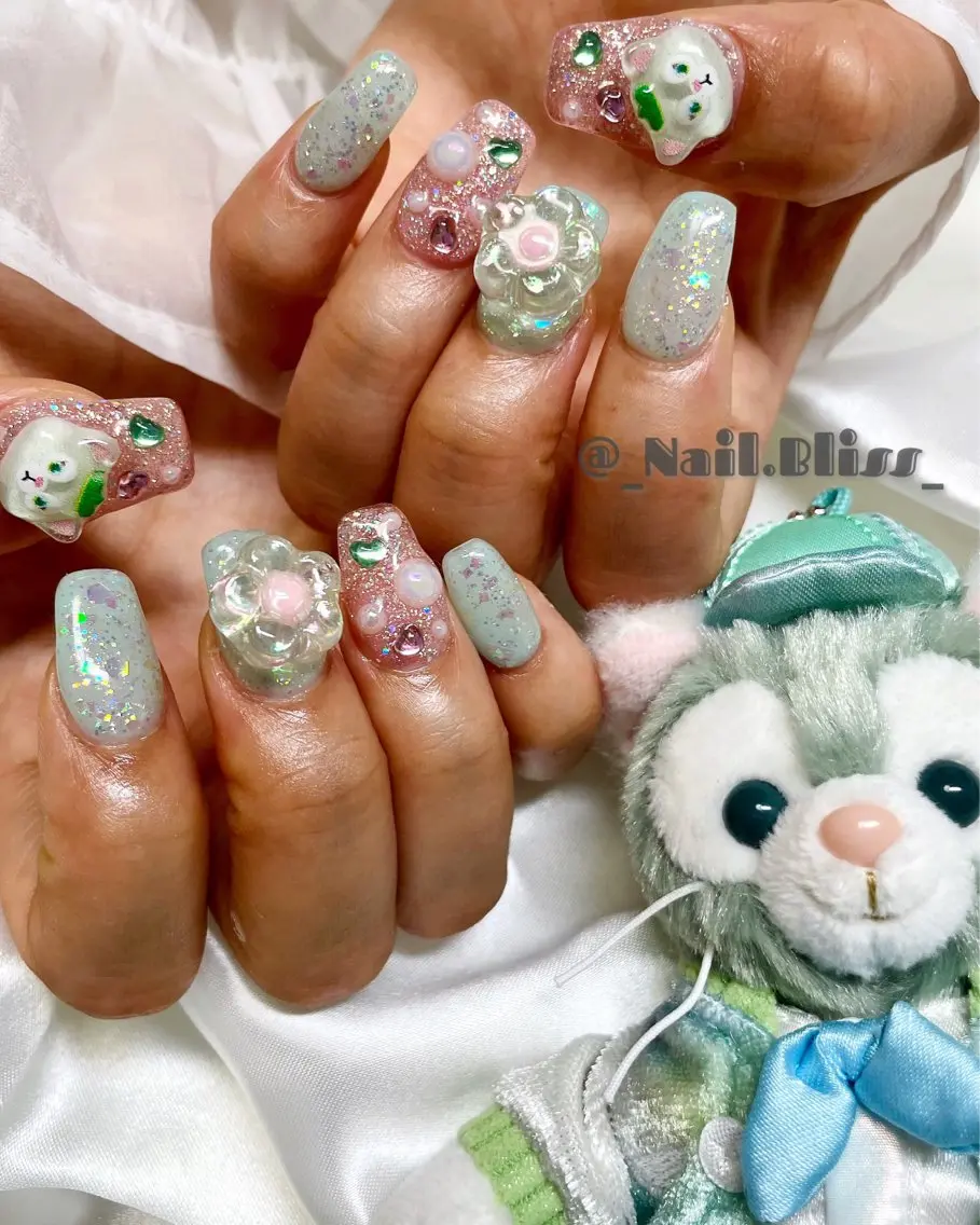 ネイル 持ち込み ハンドネイル NAIL BLISSのネイルデザイン