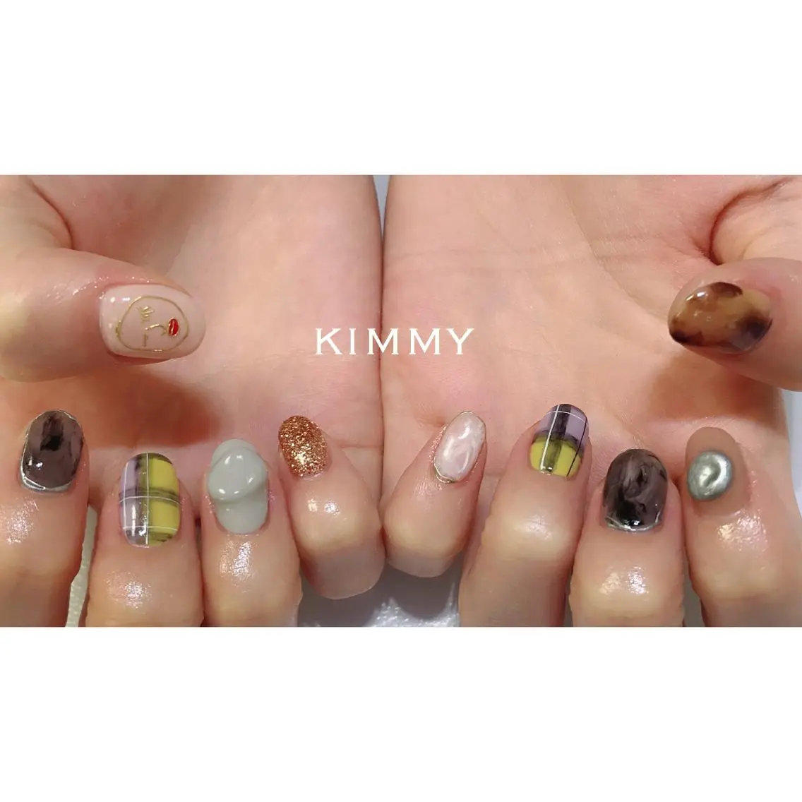 ネイル ハンドネイル kimmy nailsのネイルデザイン