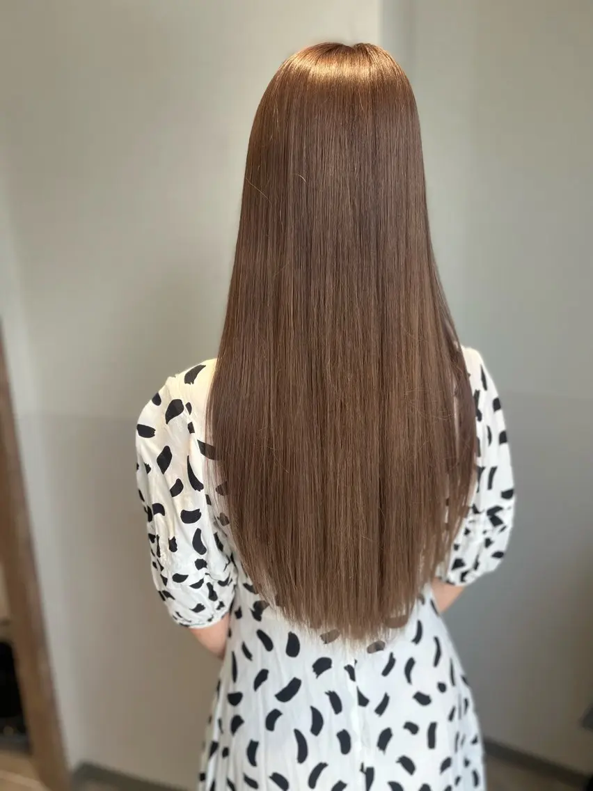 ロング カラー ベージュカラー フォギーベージュ カット ヘアカラー トリートメント 【美髪を叶える】中谷 彰宏(アキ)のヘアスタイル