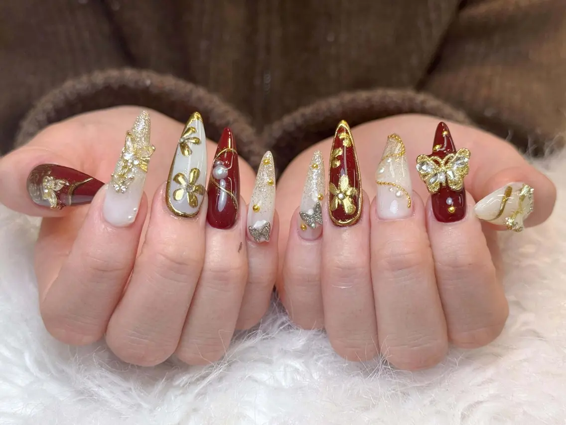 ネイル アートネイル ジェルネイル マグネットネイル ネイルチップ ハンドネイル Jenn Nail Shinokuboのネイルデザイン