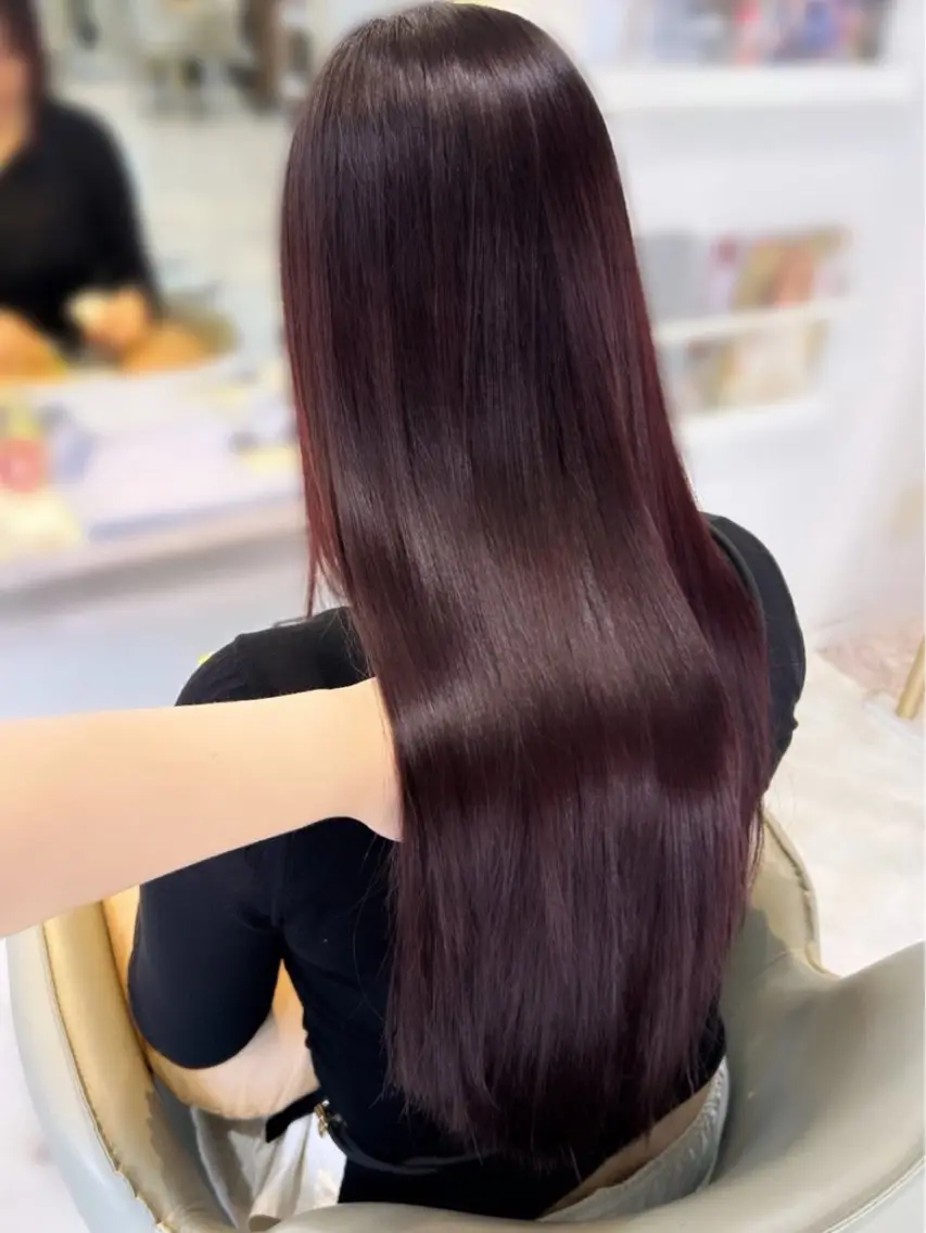 Ⓝカット＋ブリーチなしダブルカラー ＋3stepトリートメントの写真