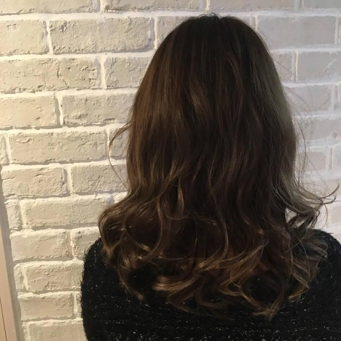 セミロング トレヴァー デルチザンのヘアスタイル