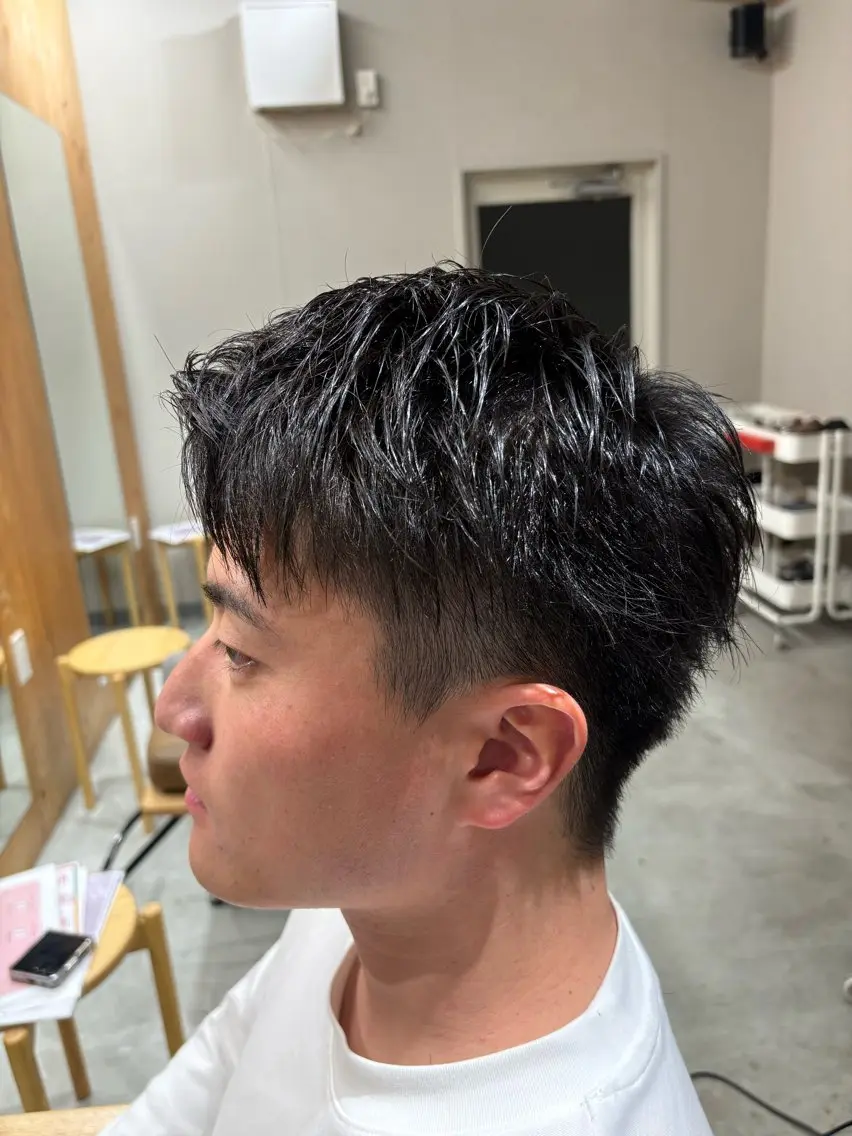ショート メンズ カット 中村 大貴のヘアスタイル