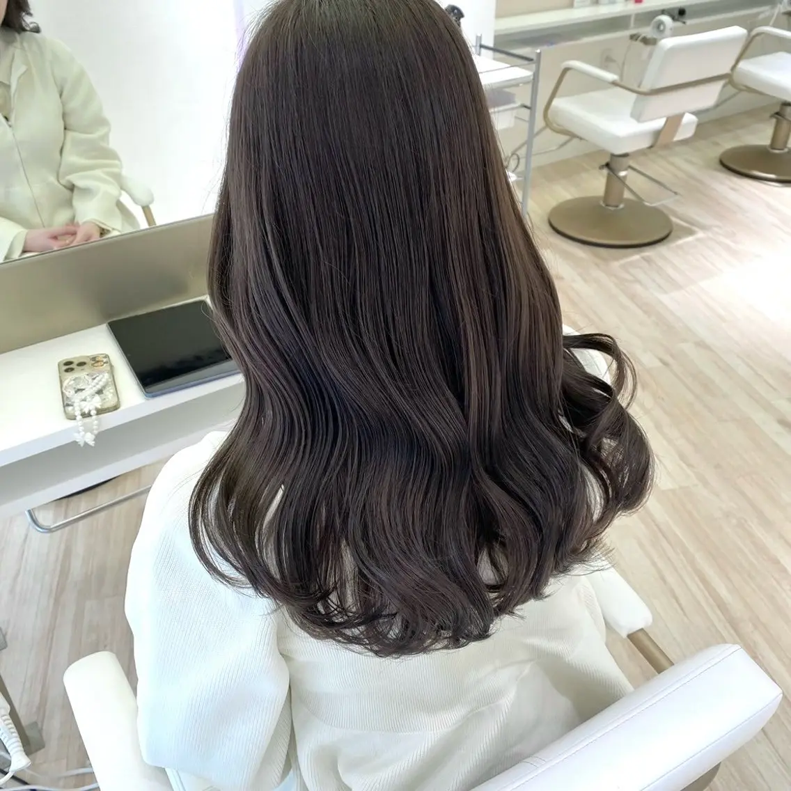 ロング カラー ParveMix 🪽鳥取彩花のヘアスタイル