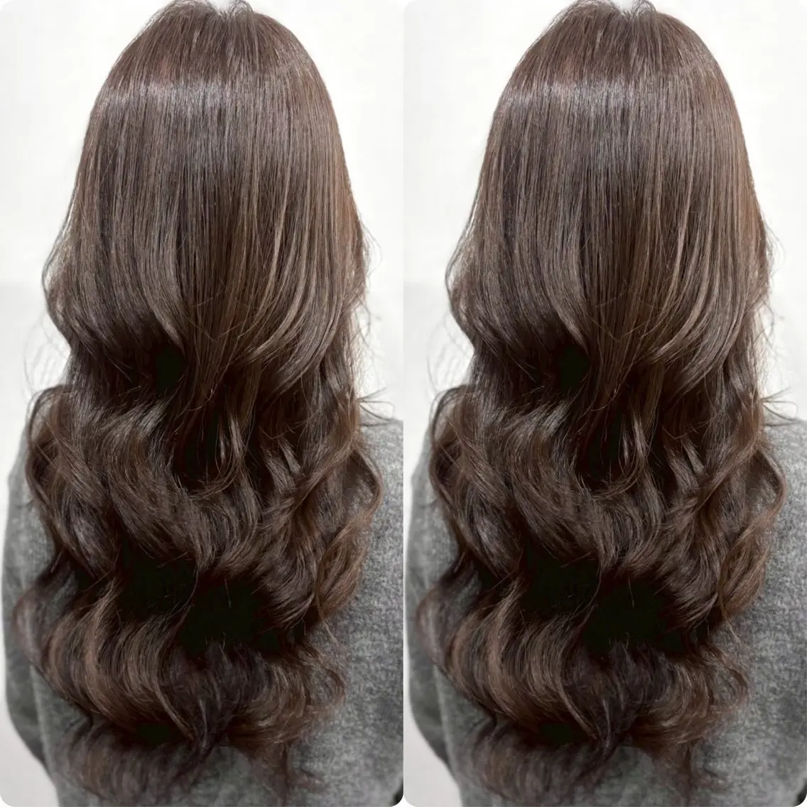 ロング カラー 切っぱなし💇‍♀️ イヤリング🎨龍之介のヘアスタイル