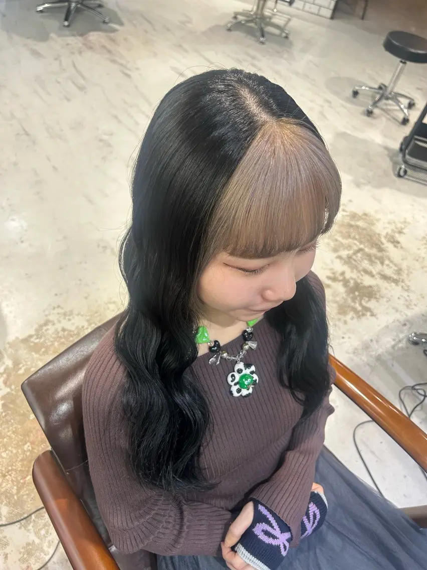 カラー ヘアカラー トリートメント 🎀 Sakuraのヘアスタイル