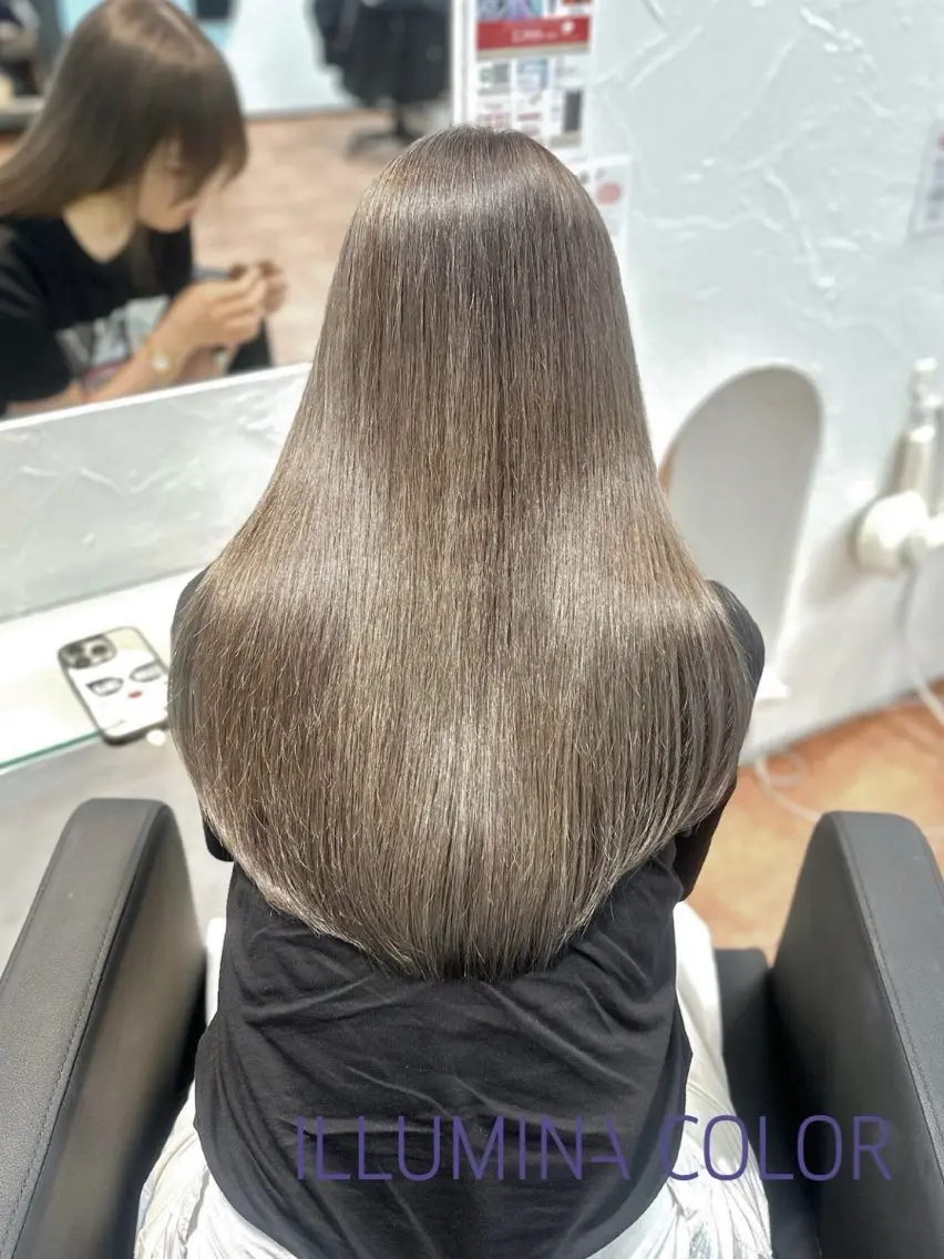 ロング 髪質改善 トリートメント 坂田 龍哉のヘアスタイル