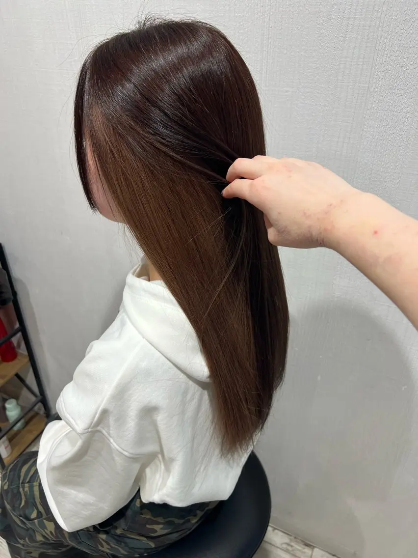 カラー ヘアカラー ayumi / 郡山/暖色カラーのヘアスタイル
