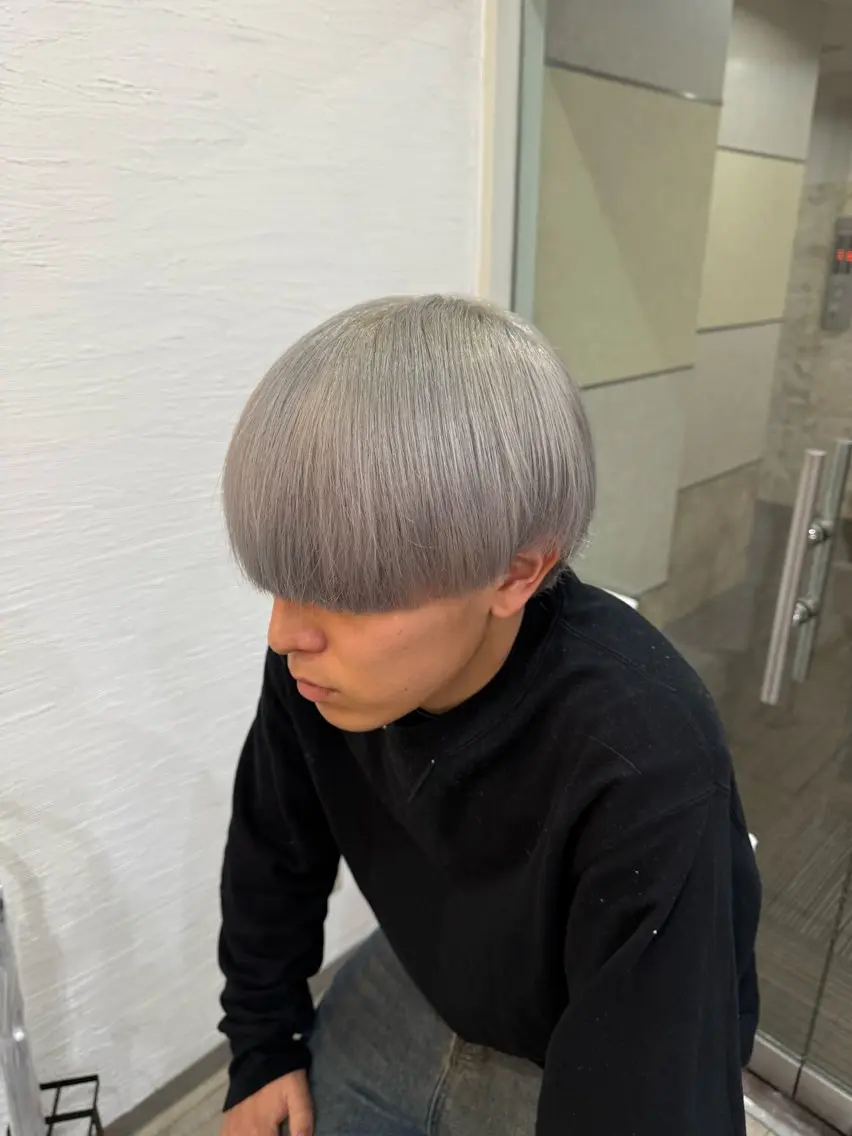 カラー メンズ 河野 大輝のヘアスタイル