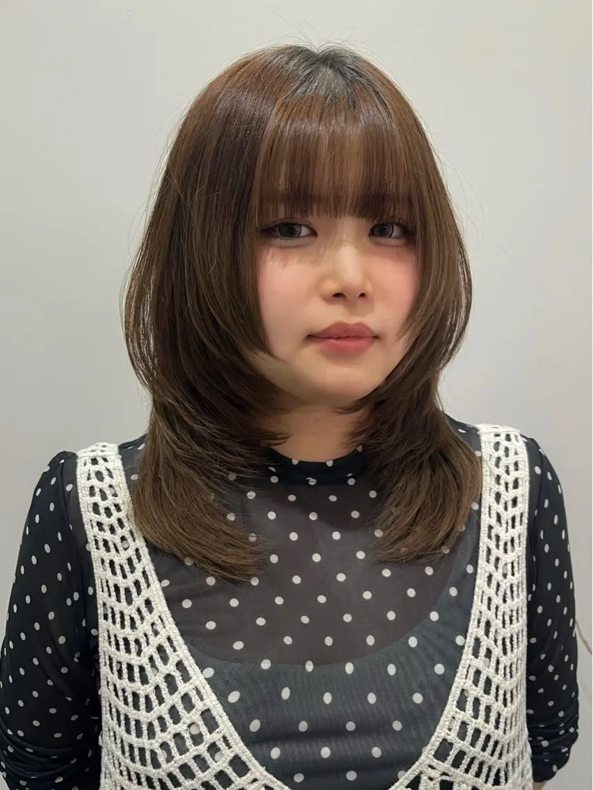 ミディアム arte鈴木 ひなののヘアスタイル