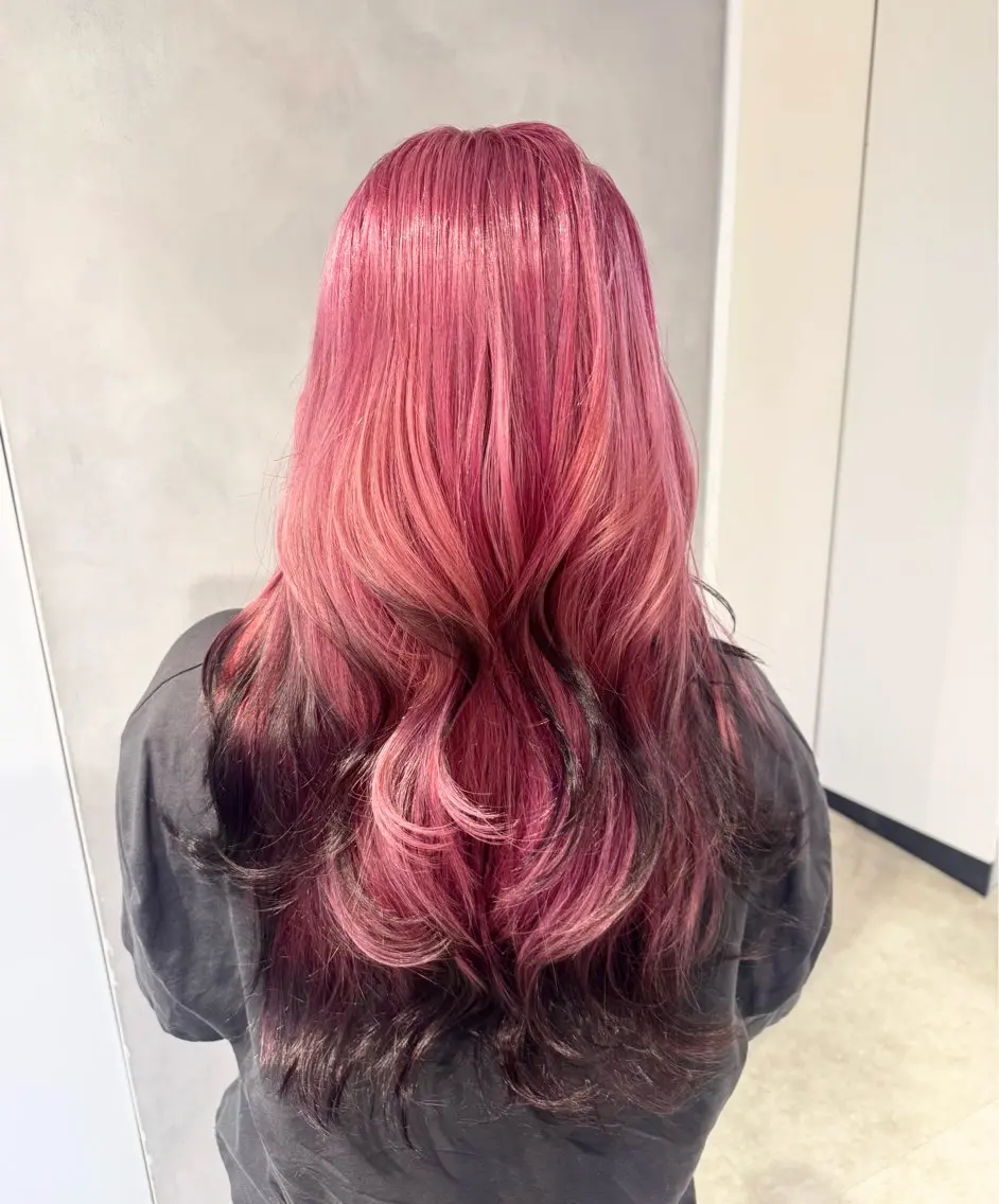 カラー ベージュカラー ピンクカラー ピンクベージュ カット ヘアカラー トリートメント 透明感カラー✨艶髪 制作🌱山根あゆみのヘアスタイル