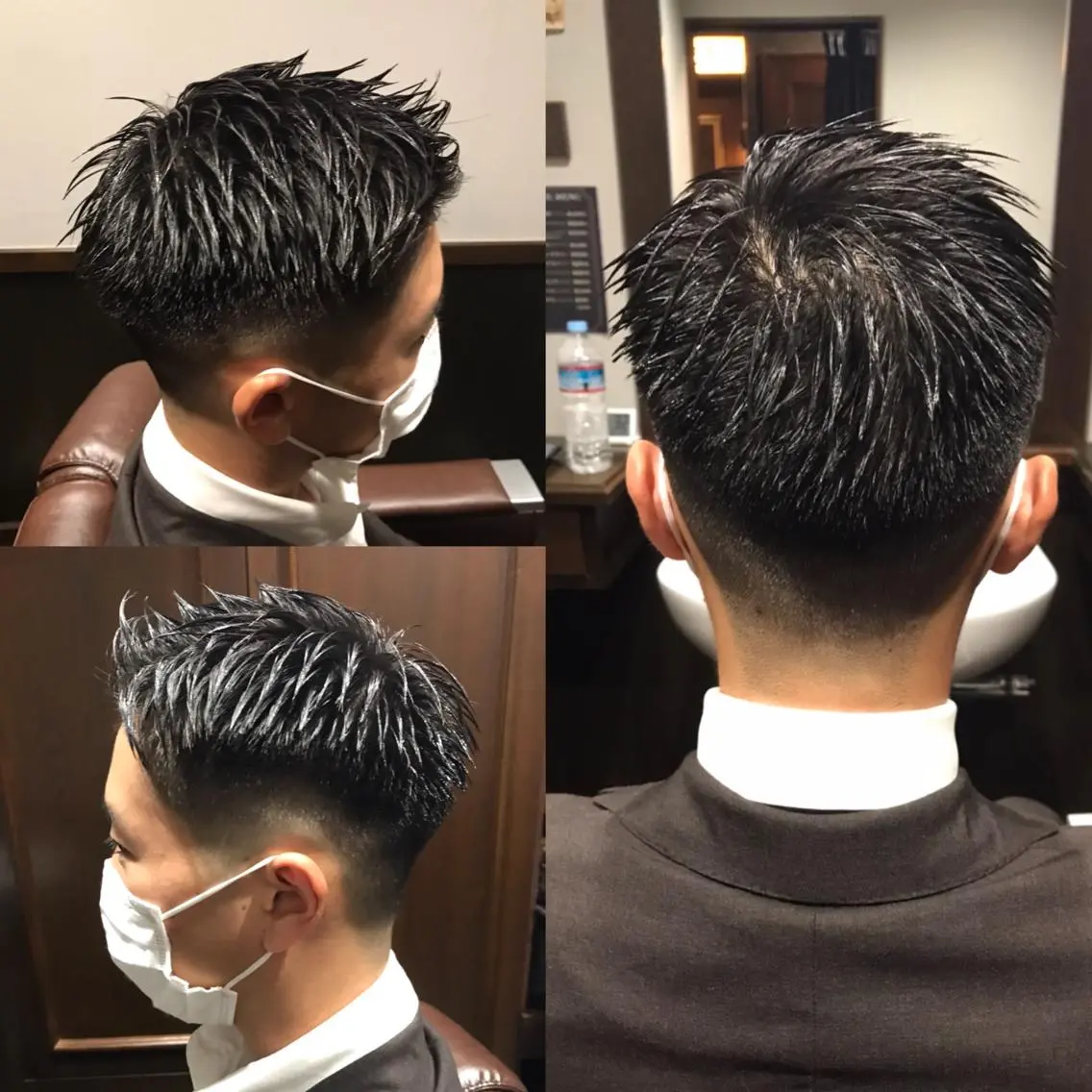 ショート メンズ 菅野 綺華のヘアスタイル