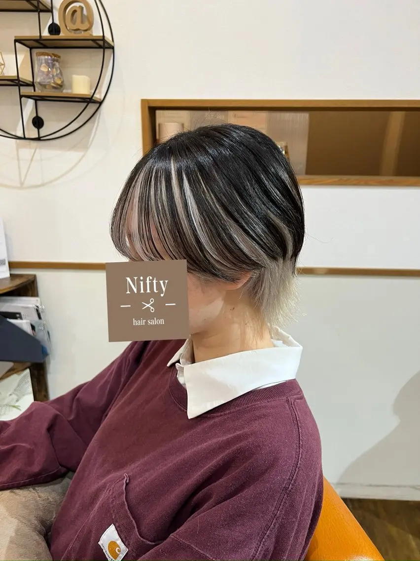 ショート カラー カット ヘアカラー 勢力 星南のヘアスタイル