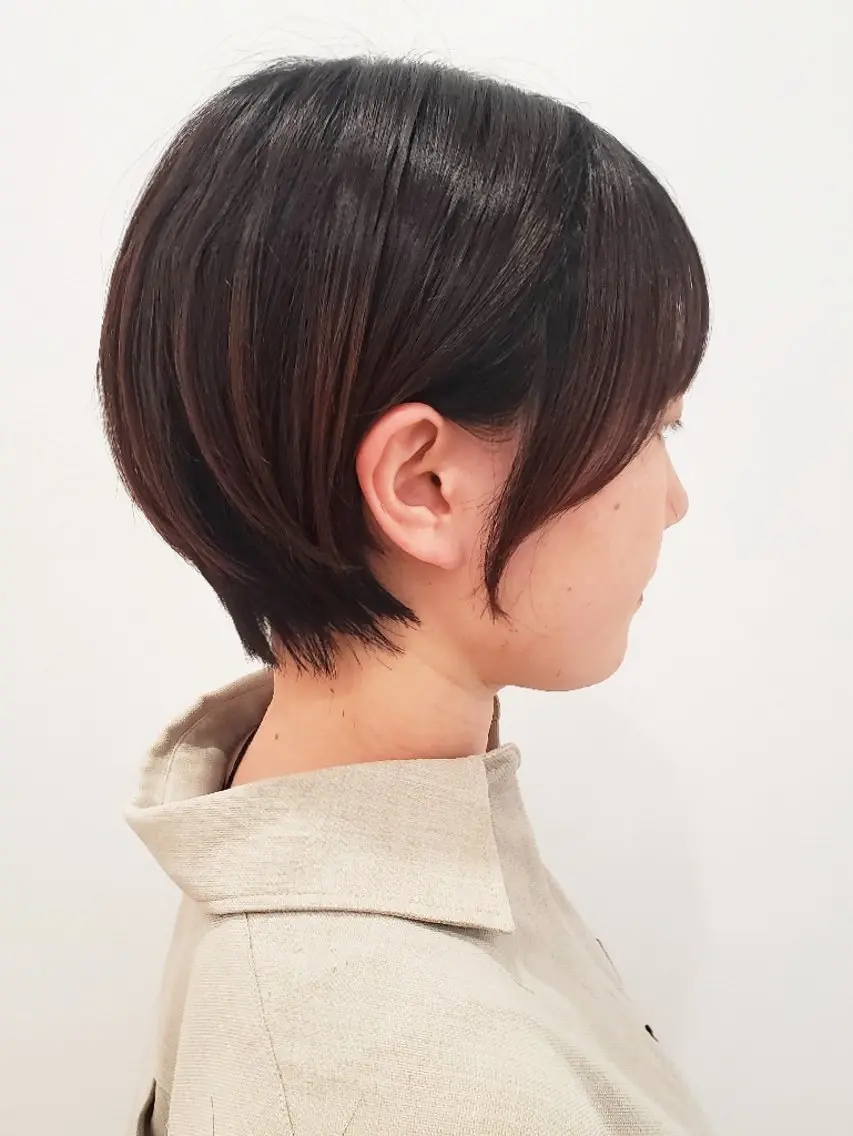 ショート カット トリートメント ヘッドスパ 齋藤 愛美のヘアスタイル