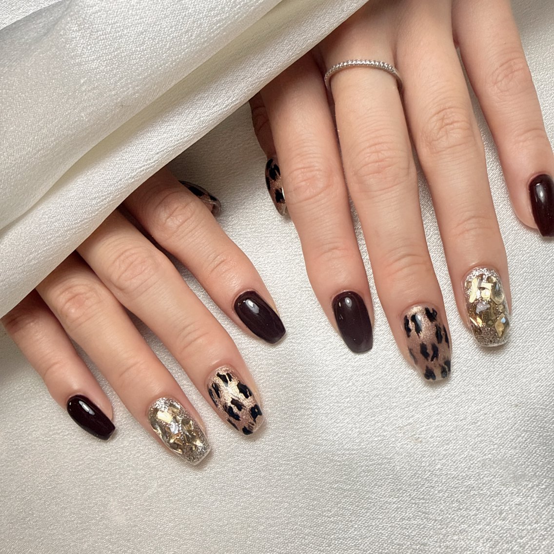 ネイル ハンドネイル Aura Nail ✨スス✨(アヤ)のネイルデザイン