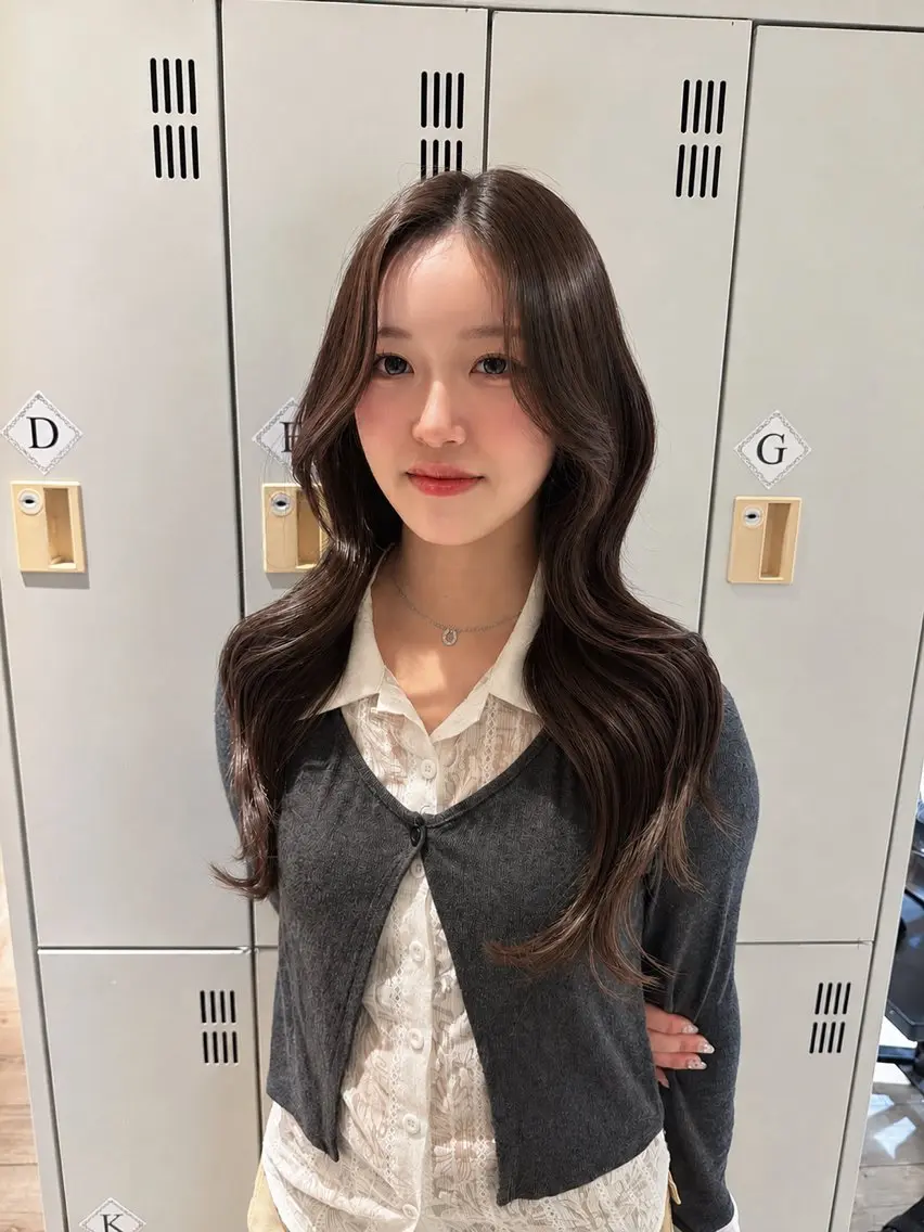 ロング ヘアアレンジ ヨシンモリ 韓国風ヘア chou-chou / Kiraのヘアスタイル