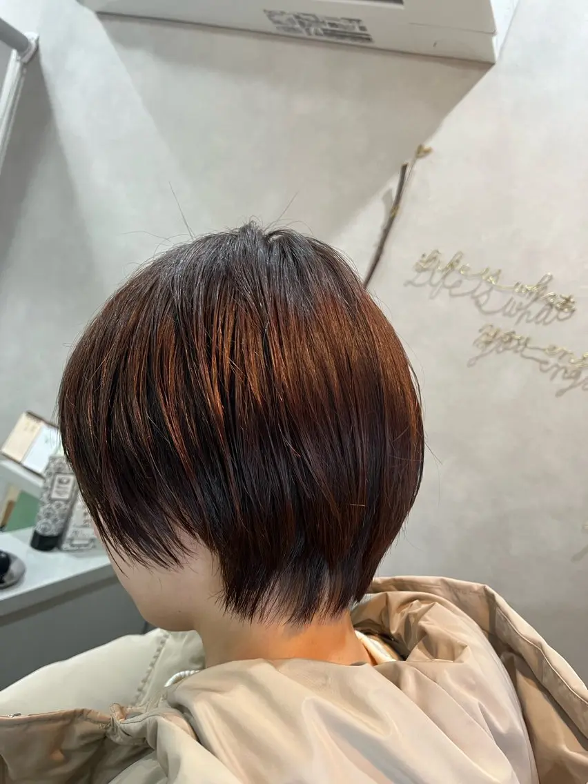 ショート ヤマモト ヒロミのヘアスタイル