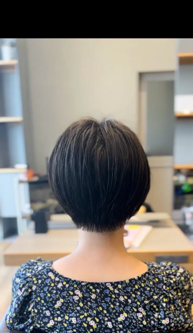 ショート ショートボブ ボブ ショートヘア 守永 紀彦のヘアスタイル