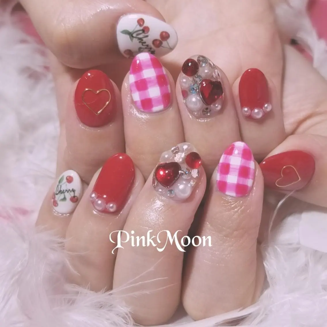 ネイル その他(ネイル) PinkMoon Nozomiのネイルデザイン