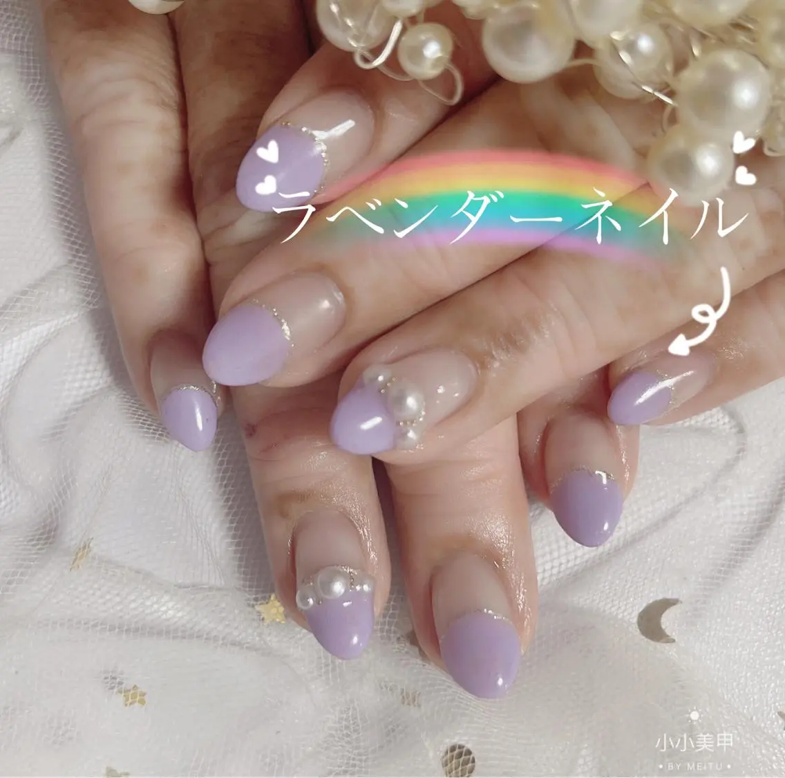 ネイル 日暮里2 lavenderのネイルデザイン