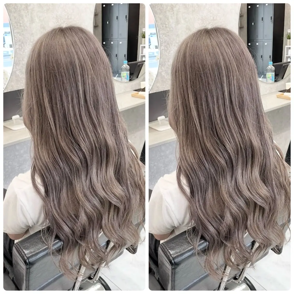 ロング 🦋ハイトーン🦋 石山 希理🦋のヘアスタイル