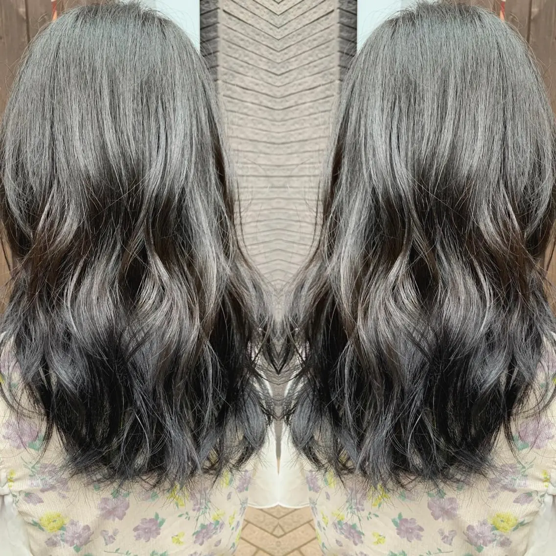 セミロング カット ヘアカラー H (エイチ) 烏丸御池店のヘアスタイル