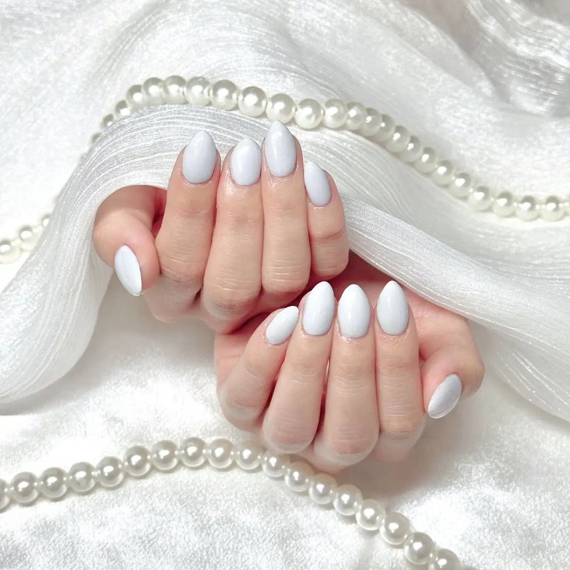 ネイル ブルー ハンドネイル navi nail_ yuriのネイルデザイン