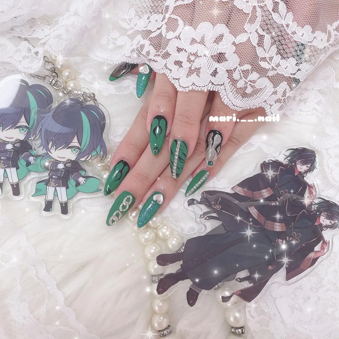 ネイル 🎀 Mayu 🎀痛ネイルのネイルデザイン