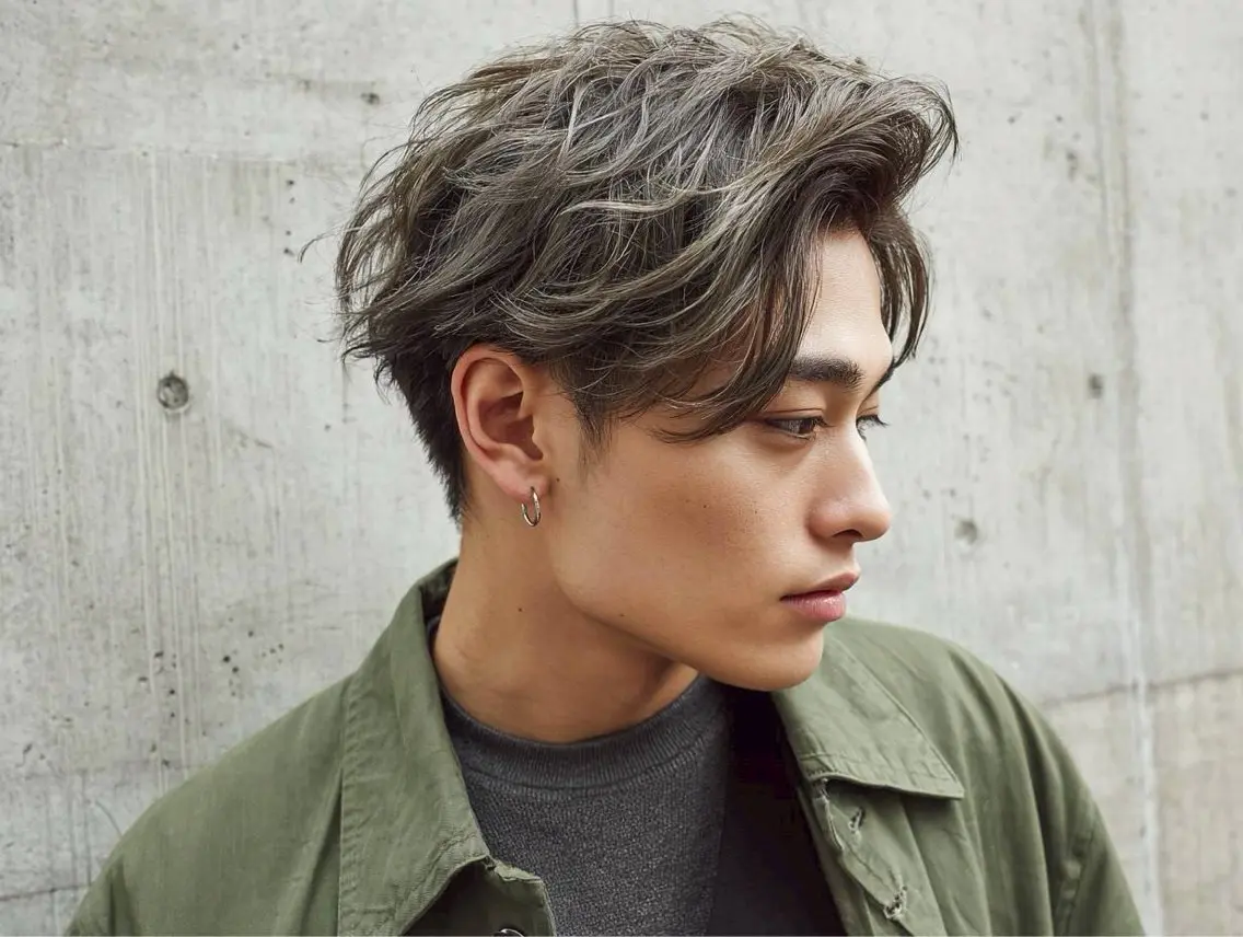 パーマ メンズ メンズ限定そらカット モデル募集🍯🐝のヘアスタイル