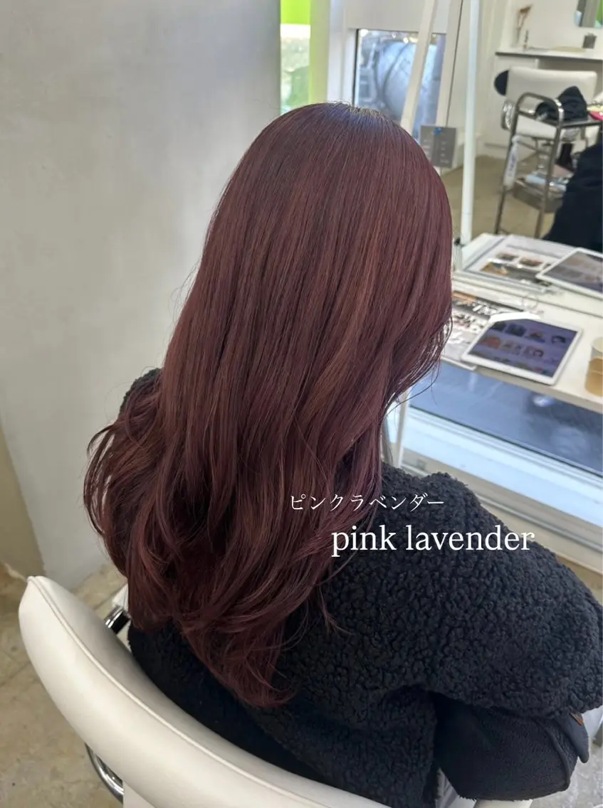 セミロング ヘアカラー aisa ／札幌／艶カラー🎀のヘアスタイル